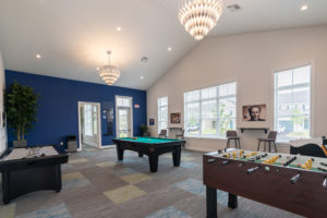 Game room at at Orange Grand Apartment at Orange Grand Apartments for rent in Lewis Center, OH