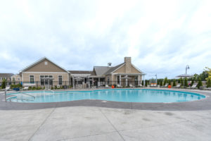 Pool at Orange Grand Apartment at Orange Grand Apartments for rent in Lewis Center, OH