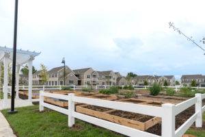 Community Garden at at Orange Grand Apartment at Orange Grand Apartments for rent in Lewis Center, OH