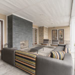 Outdoor patio at Orange Grand Apartment at Orange Grand Apartments for rent in Lewis Center, OH